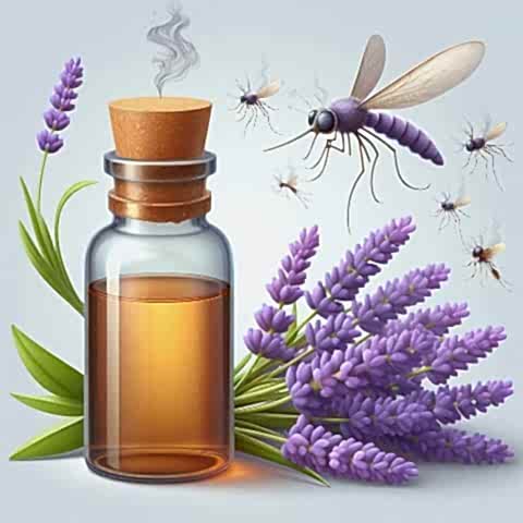Lavanta Yağı Asya Kaplan Sivrisineğine karşı etkili Tıbbi Lavanta Yağı 10ml