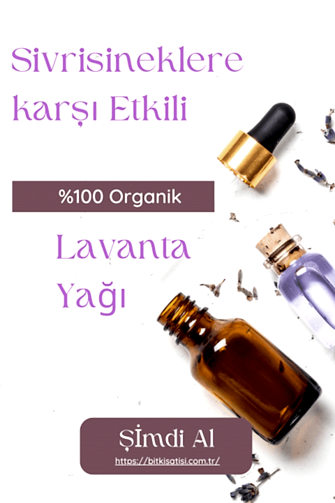Lavanta Yağı Asya Kaplan Sivrisineğine karşı etkili Tıbbi Lavanta Yağı 10ml